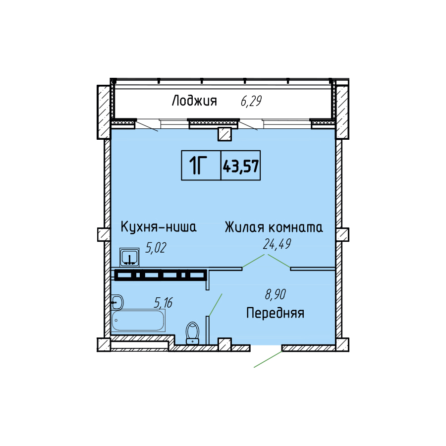 Жк чайка квартира